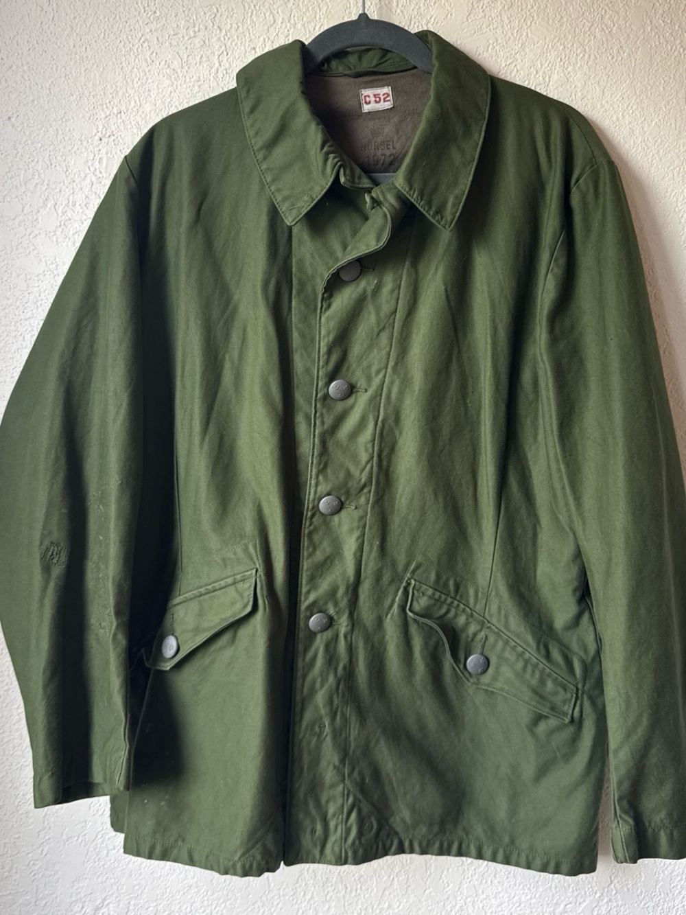 Swedish Army M-59 field jacket